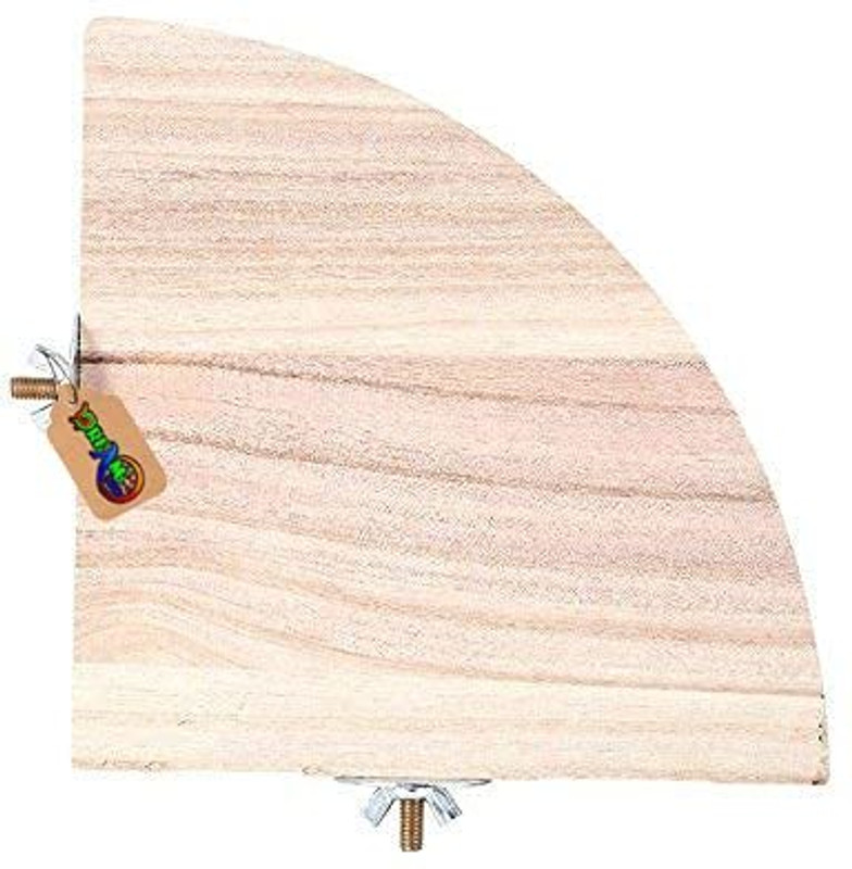 DreamAuro 8 Inches / 20 cm Natural Habitat Wooden Light Weight Bird Perch/Stand/Toy Wooden Training Aid, Stick, Perch For Bird