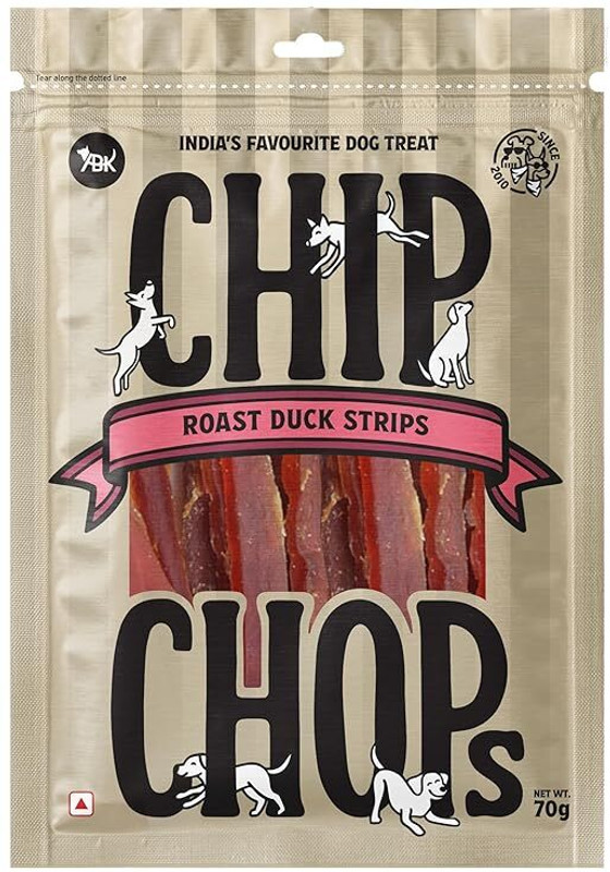 chip chop dog treat Chip Chop Roast Duck Strips 70g Duck Dog Treat(0.7 kg)