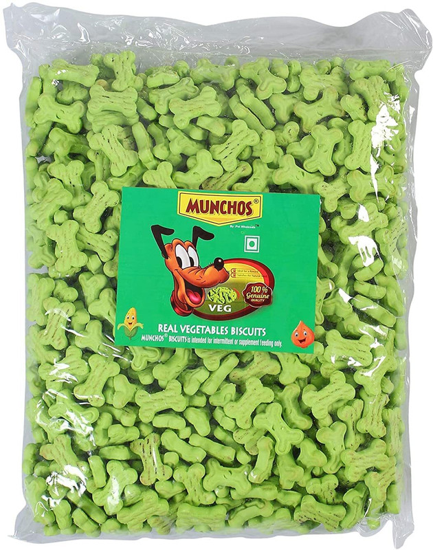 Munchos Dog Puppy Biscuit -1kg Vegetable Dog Treat(1000 g)