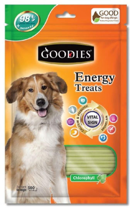 goodies goodies Energy Treats Chlrophyll dog treat dogs treats Vegetable Dog Treat(500 g)