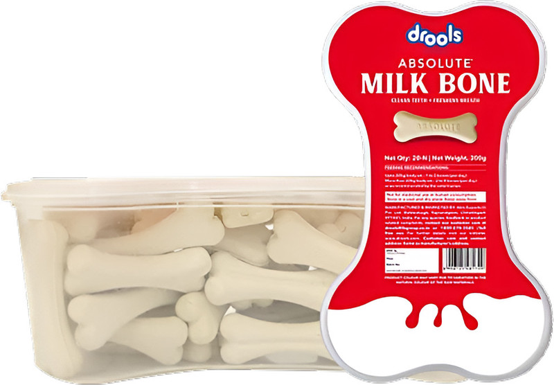 Drools Absolute Milk Bone - 20 Pieces Dog Treat(300 g)