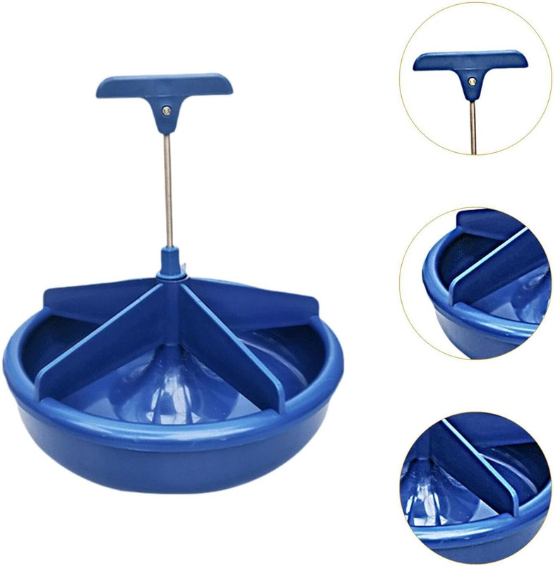 Bethlehem Piglet Round Feeder Bowl | Durable Plastic Piglet Feeding Milk Miniature Pig Treat(0.5 kg)