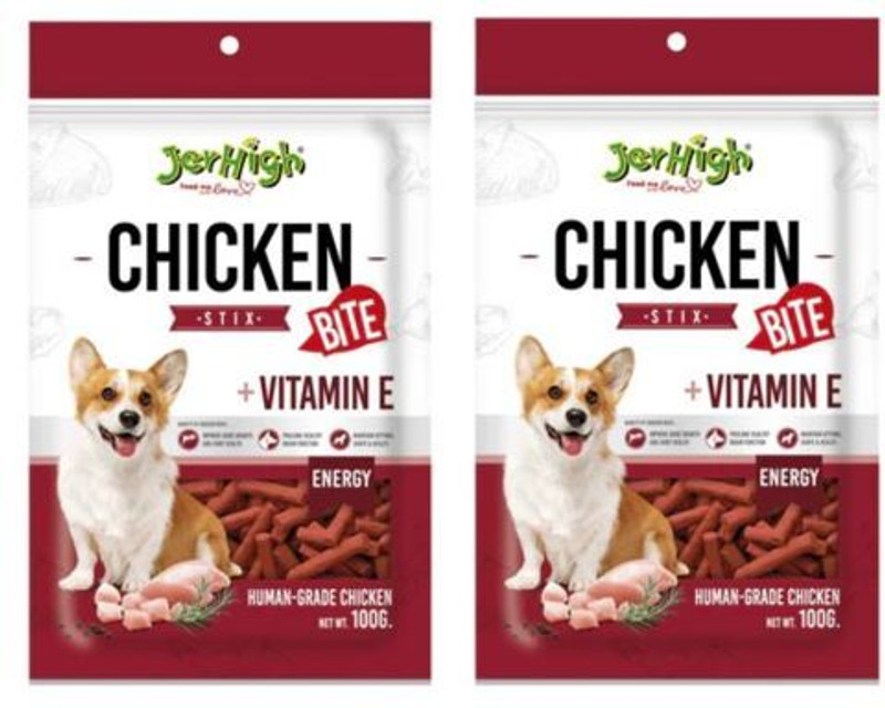 jerhigh jerhigh Milky Stix Bite Dog Treats Milk Dog Treat(100 g, Pack of 3)