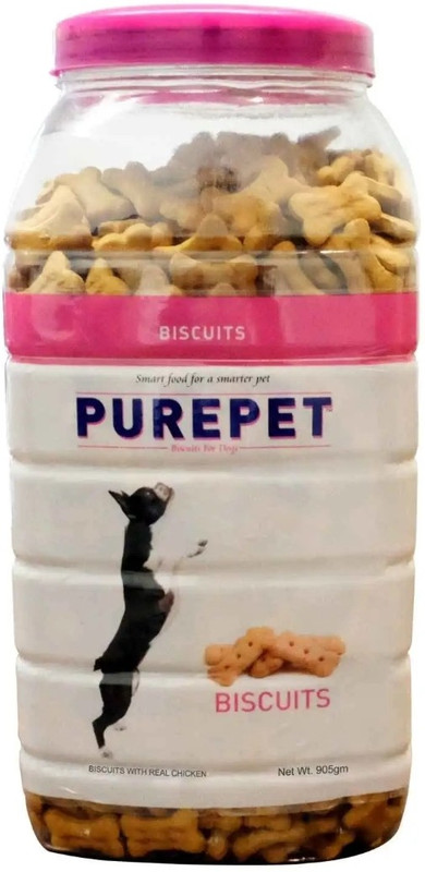 Purepet Mutton Flavour Dog Biscuits 905 Gram Chicken Dog Treat(1.81 kg, Pack of 2)