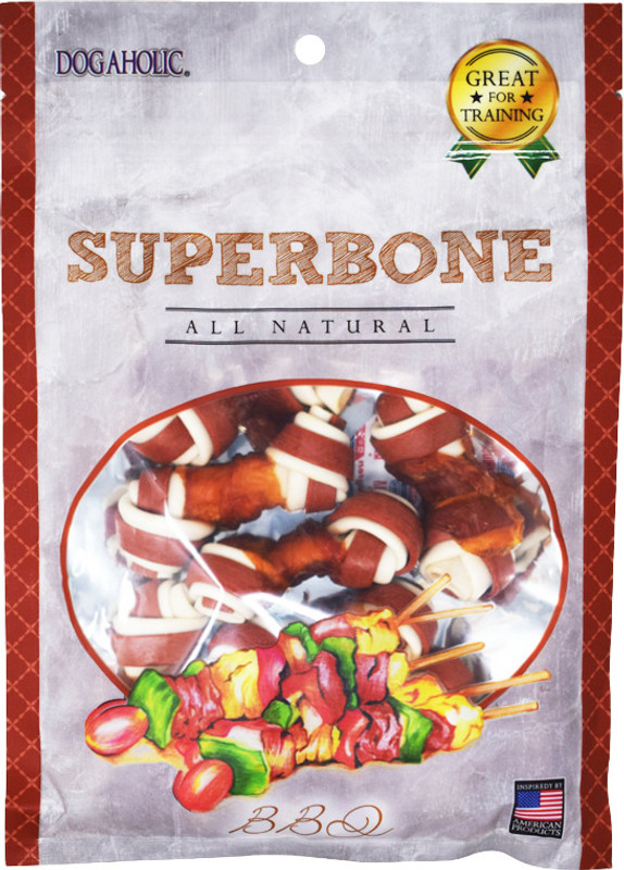 SuperBone Knotted (21 in 1)--Peanut Butter (Pack of 1) Dog Treat(420 g)