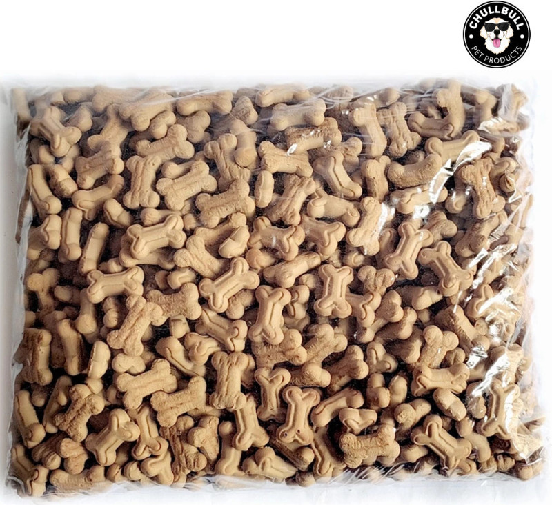 chullbull pet products 1 kg Dog Bone Biscuits Chicken Dog Treat, Dog Chew, Chicken Dog Treat (1 kg) Chicken Dog Treat(1 kg)