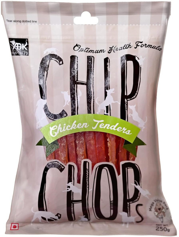 Chip Chops Chicken Tenders 250G Chicken Dog Treat(0.25 kg)
