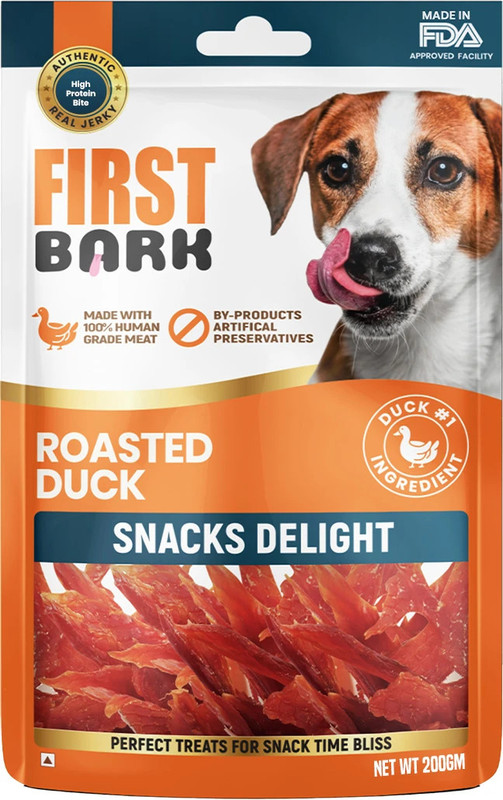 first bark Snack Delight (200g)--Soft Chicken Breast (Pack of 1) Dog Treat(200 g)