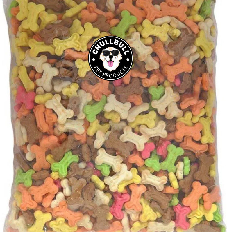 chullbull pet products Pet Treats Mix Flavour, Baked Puppy Treats, Dog training Treats, Dog Biscuits Egg, Milk, Spinach, Mutton, Chicken Dog Treat(1 kg)