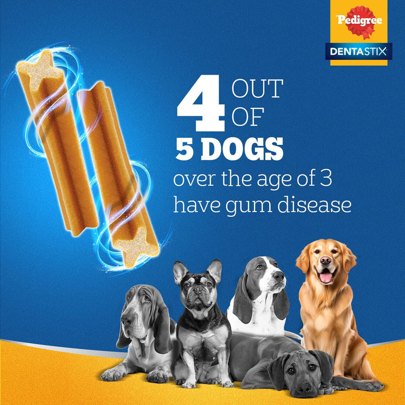 PEDIGREE Dentastix Medium Breed (10-25 kg) Oral Care Chicken Dog Treat(0.18 kg)