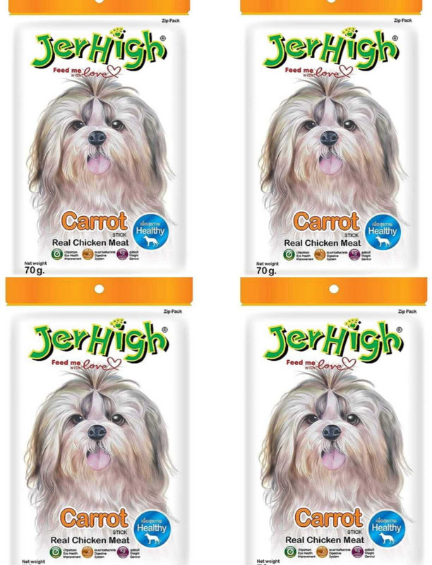 jerhigh JerHigh Cookie Young Adult Dog Treats, Chicken Flavor 70gm Chicken Dog Treat(0.28 kg, Pack of 4)