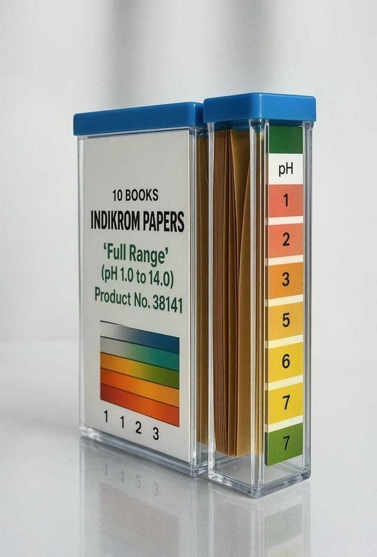 CORELAB SCIENTIFIC pH Indicator Paper Strips Full Range Universal Testing Kit Water Soil Test Strip Ph Test Strip(1 - 14)