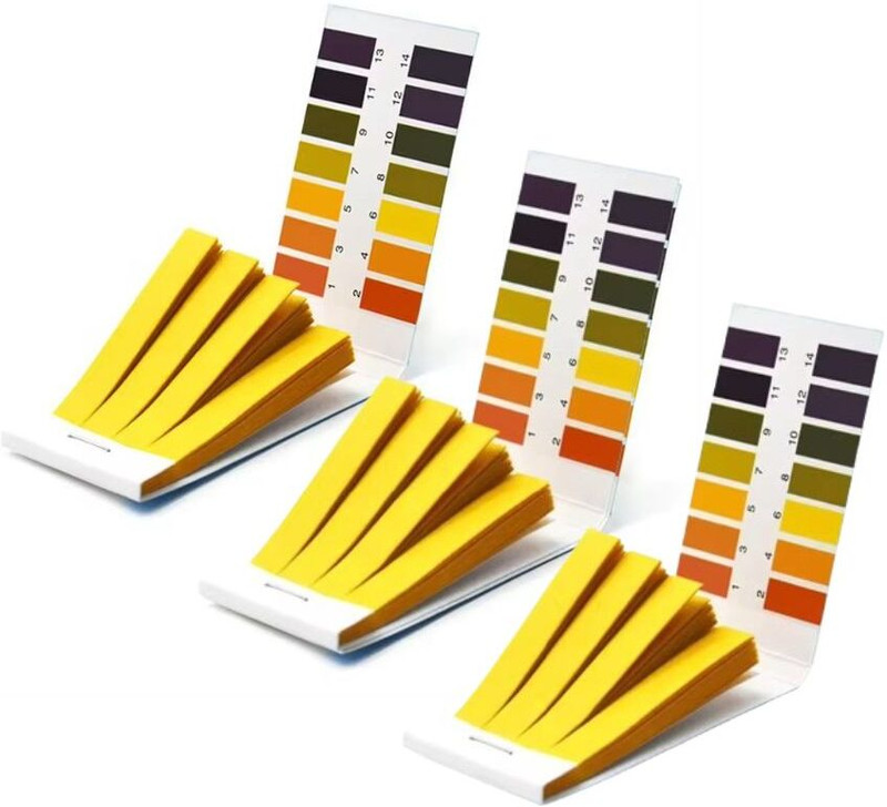HydroMetric pH Test Strips 1–14 Pack of 3 Ph Test Strip(1 - 14)