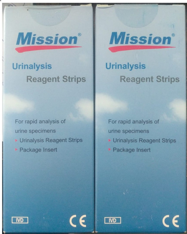 Mission 2 Para (Pack of 2) 200 Ph Test Strip(0 - 100)