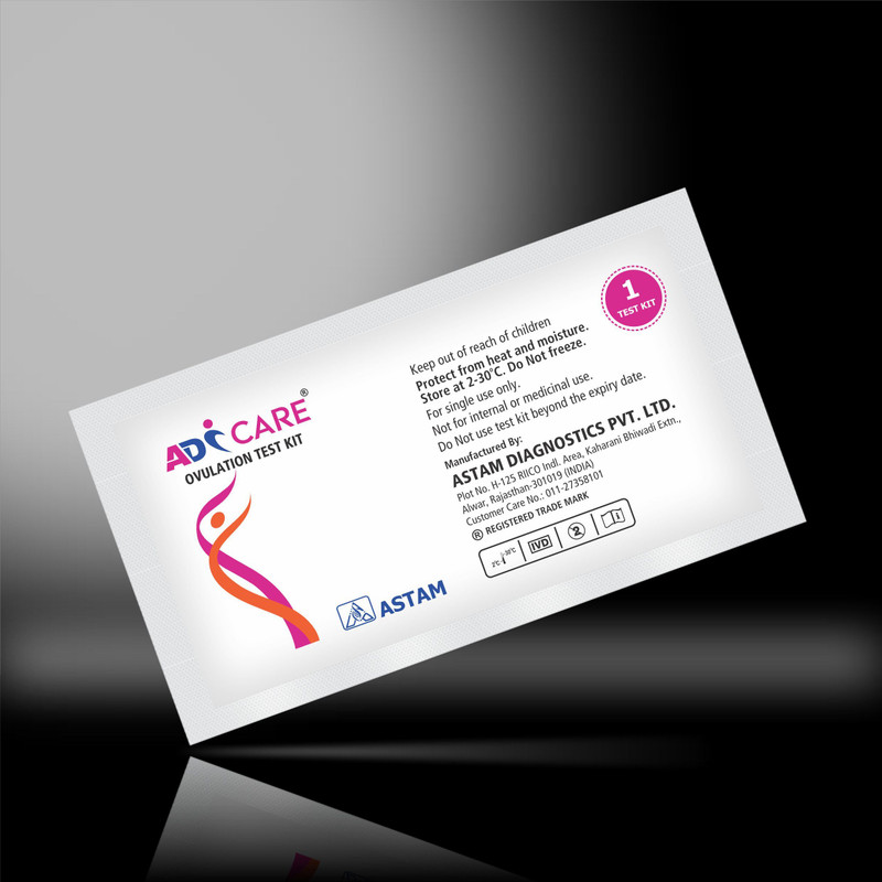 ADICARE Ovulation Test Kit | Easy Home Urine Fertility Ovulation Predictor Kit for Women Ph Test Strip(0 - 0)