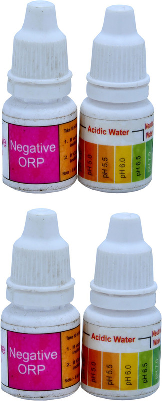 bioway PH & ORP TESTING SOLUTION KIT LIQUID DROPS FOR TESTING RO/ANY WATER BY SELF Ph Test Strip(4 - 11)