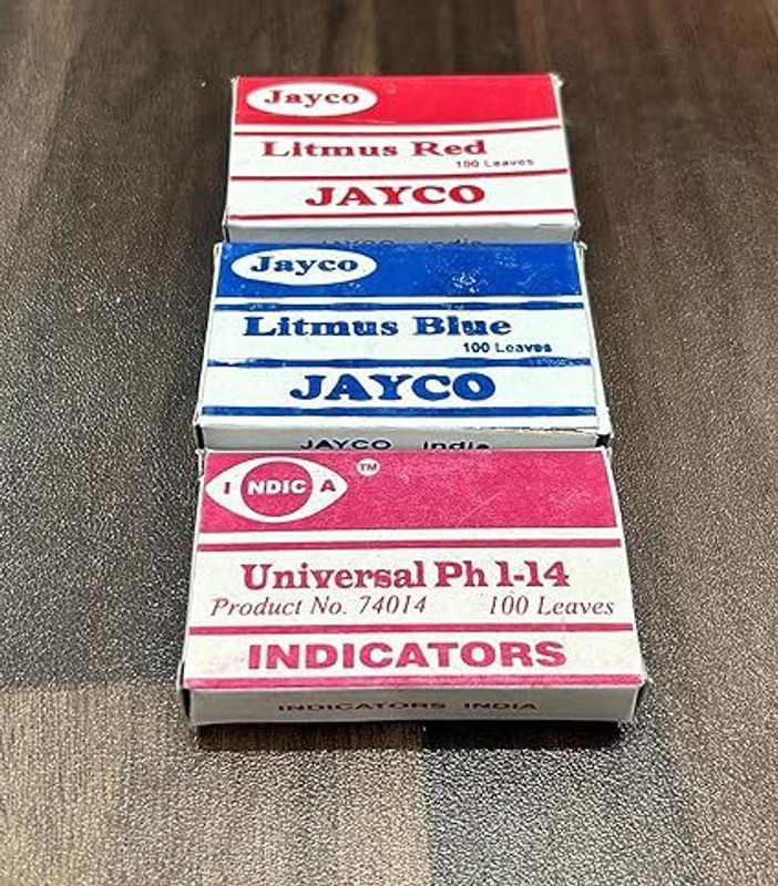 PMW Universal pH.1-14 Test Paper 100 Strips, litmus Paper (Blue and Red, 100x2) Ph Test Strip(1 - 14)