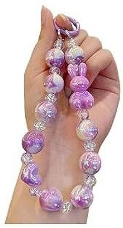 KC Rabbit Charm Purple Phone Charm(Purple)