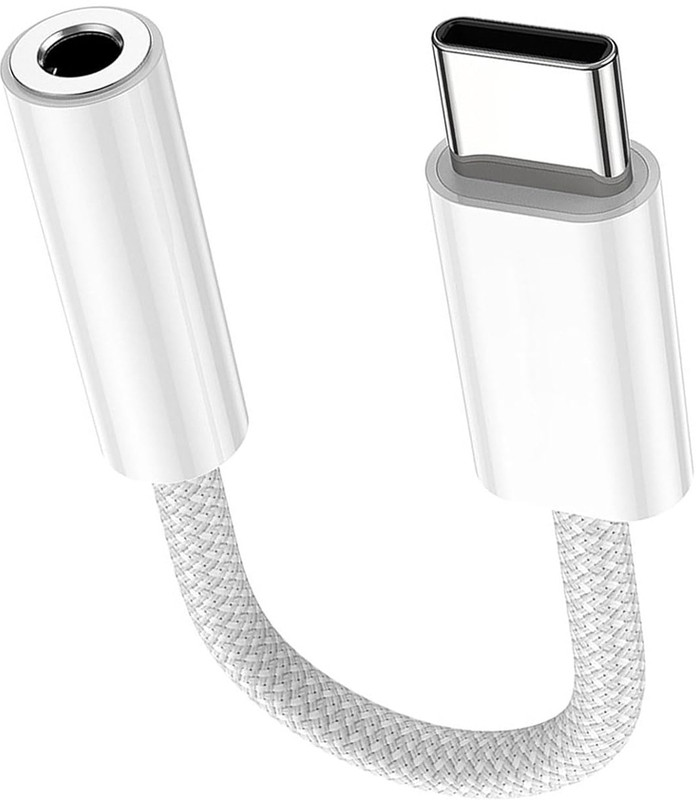 Syshri I Phone 15, 15 Plus, 15 Pro, 15 Pro Max, iPad, Type C Devices, White XMD41 Phone Converter(iOS)