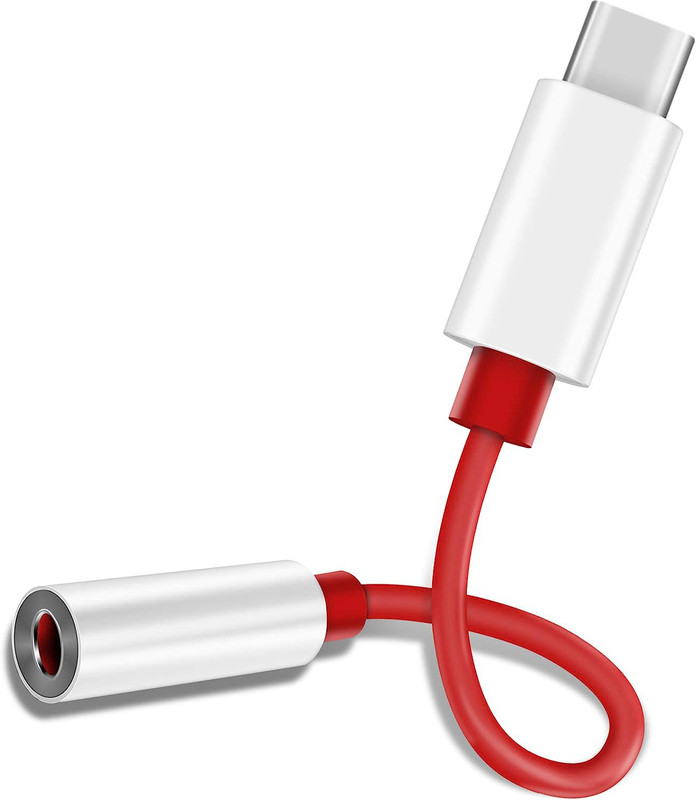 RECTITUDE Red High-Quality Cable Usb Type-C Male To 3.5Mm Earphone Jack Audio Adapter Phone Converter(Android, iOS)