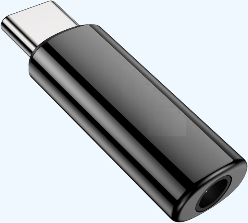 Skymac Multicolor USB C to 3.5mm Headphone Jack Adapter Stereo Audio Type C Aux Earphone Dongle Phone Converter(One Plus, Oppo, Vivo, iQoo, Poco, Realme, Mi)