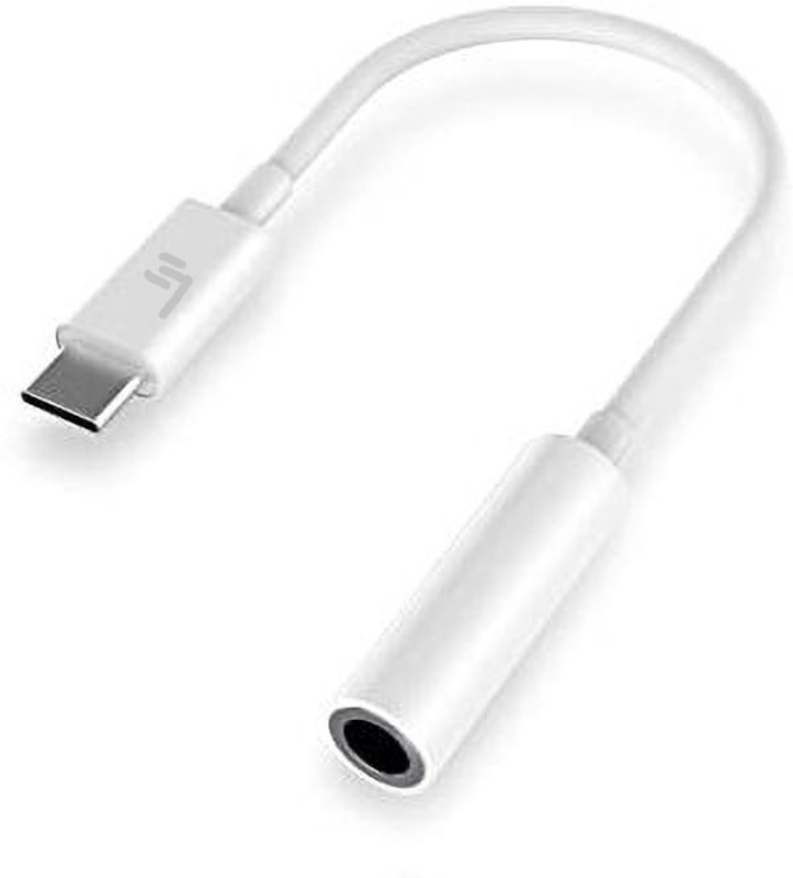 Pacificdeals White USB Type C to 3.5 mm Jack Connector For 3.5 mm Earphone, Phone Converter(Android)