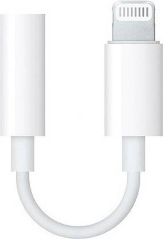 kliksy White Lightning to 3.5 mm Jack Audio Connector Phone Converter(IOS)