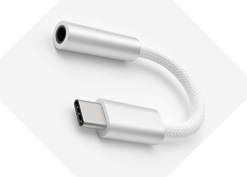 Hespa Supported I Phone 15/16 USB-C to 3.5mm Earphone Connector | Type-C Audio Converter Cable Phone Converter(Type C)