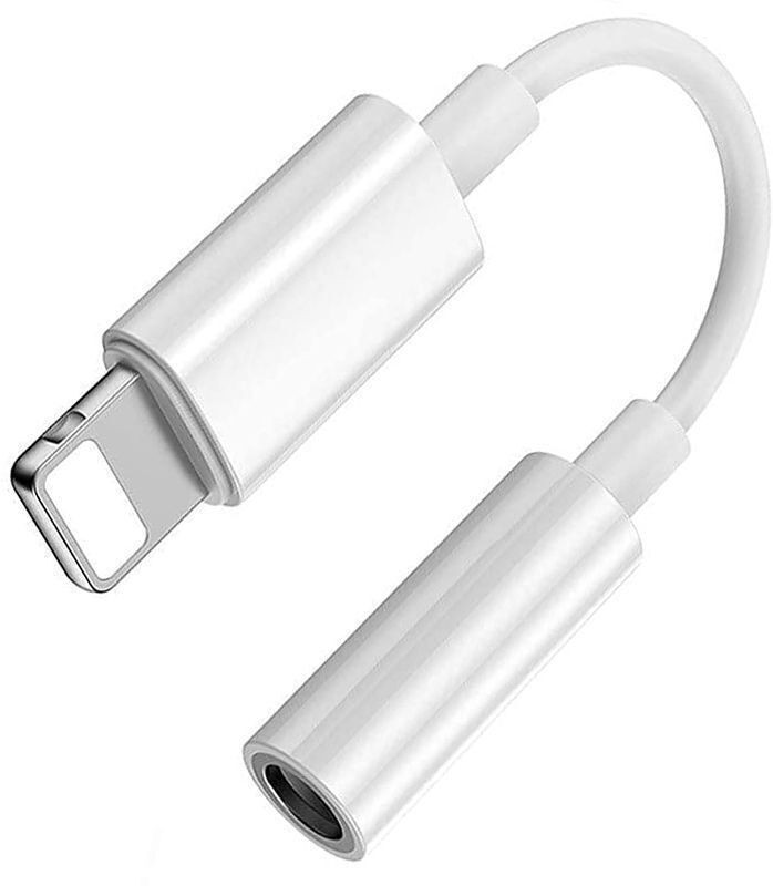 PARANDIVTECH Supported i Phone 14 13 12 11 XR XS Max X Lightning to Audio Adapter Cable for Calls and Music Phone Converter(IOS)