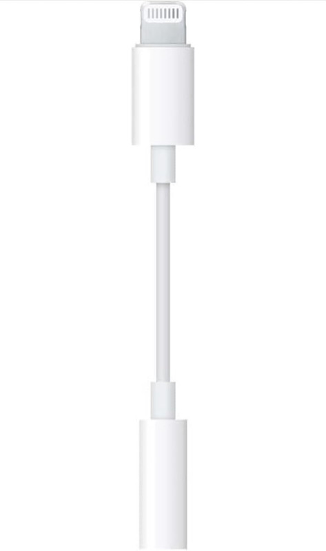Epax White 3.5mm Jack Headphone Converter, Aux Cable for Lightning Phone Converter (iOS) Phone Converter(ios)