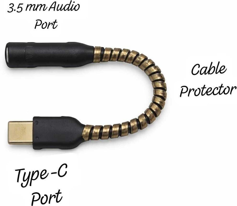 MOBI COOL SELL Multicolor, Black, White TYPE-C TO 3.5 MM AUDIO PORT Phone Converter(ANDRIOD)