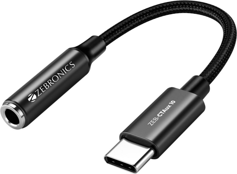 ZEBRONICS Black ZEB-CTAUX 10 Phone Converter(ANDROID, IOS, WINDOWS)