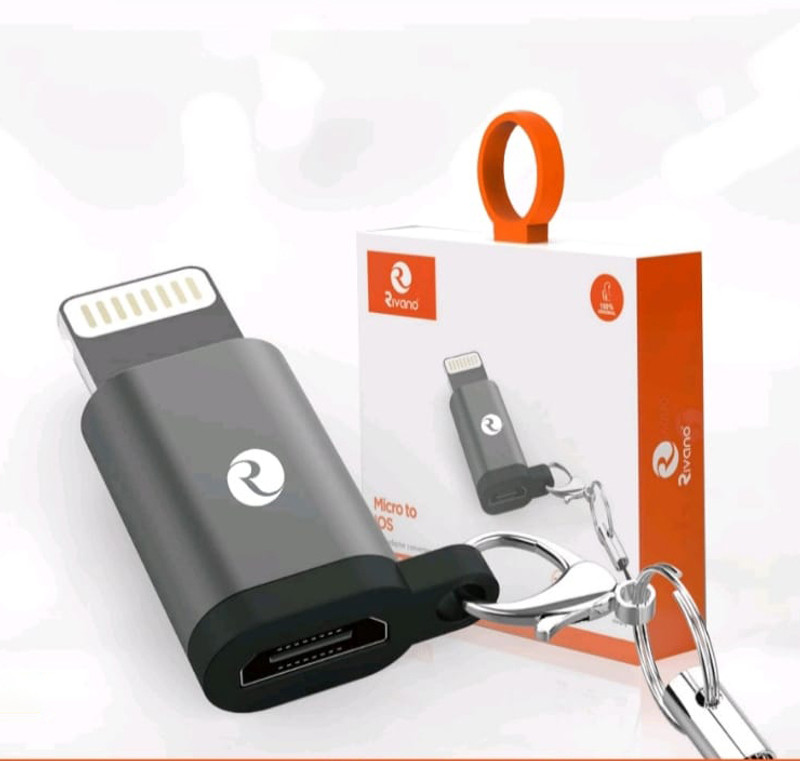 HexaGear ® MIx Color Full Metal Micro USB To Lightning (Iphone) Converter Adapter Phone Converter(Compatible with iPhone X, 8 +/ 8 / 7 +/ 7 / 6s +/ 6s / 6+/ 6 / 5s / 5c / 5)