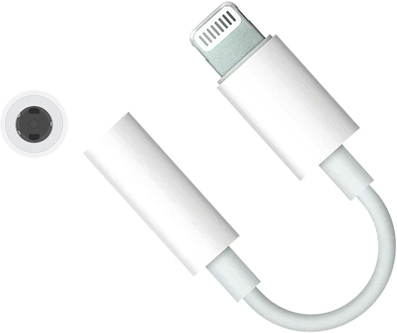 PARANDIVV Multicolor High Quality Lightning to 3.5 mm Jack Audio Connector, Headphones Jack Converter Phone Converter(iPhone)