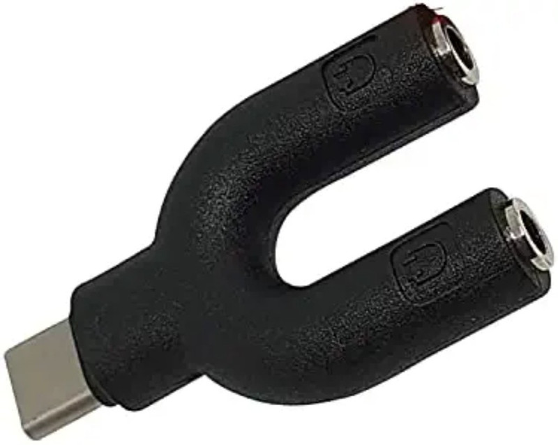 SANNO WORLD Black Type c to 3.5mm Audio Jack, 1-Plus Audio Jack Adapter, car Audio Connector USB Type c, Headphone Converter Cable Stereo Jack Splitter Compatible for 9 9r 8 8t 7 7pro 7t 6t Phone Converter(Android)