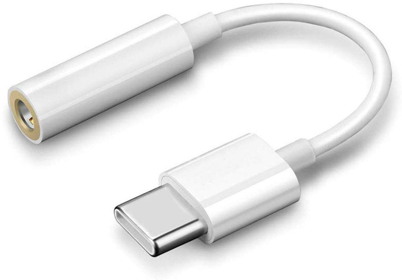 xykos White Google Pixel Type-c To 3.5 Mm Audio Jack Adapter Converter For Earphone Phone Converter(Google Pixel)
