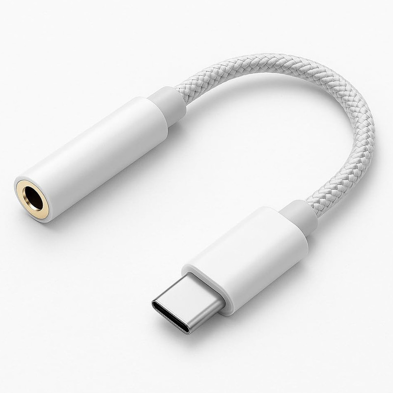 Hespa i Phone 15, i Phone 16, Galaxy S24/S23/S22/S21/S20 Original Type C to 3.5mm Headphone Jack Adapter USB C to Aux Audio Converter Phone Converter(IOS)