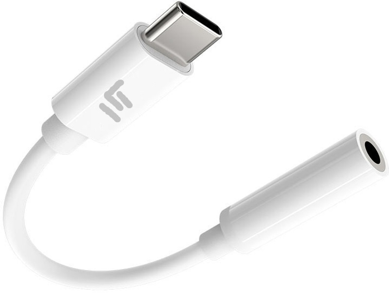 Pacificdeals White Type C USB to 3.5mm Stereo Audio Splitter Jack Adapter Compatible For Note 10, Note 10 Plus Phone Converter(Android)