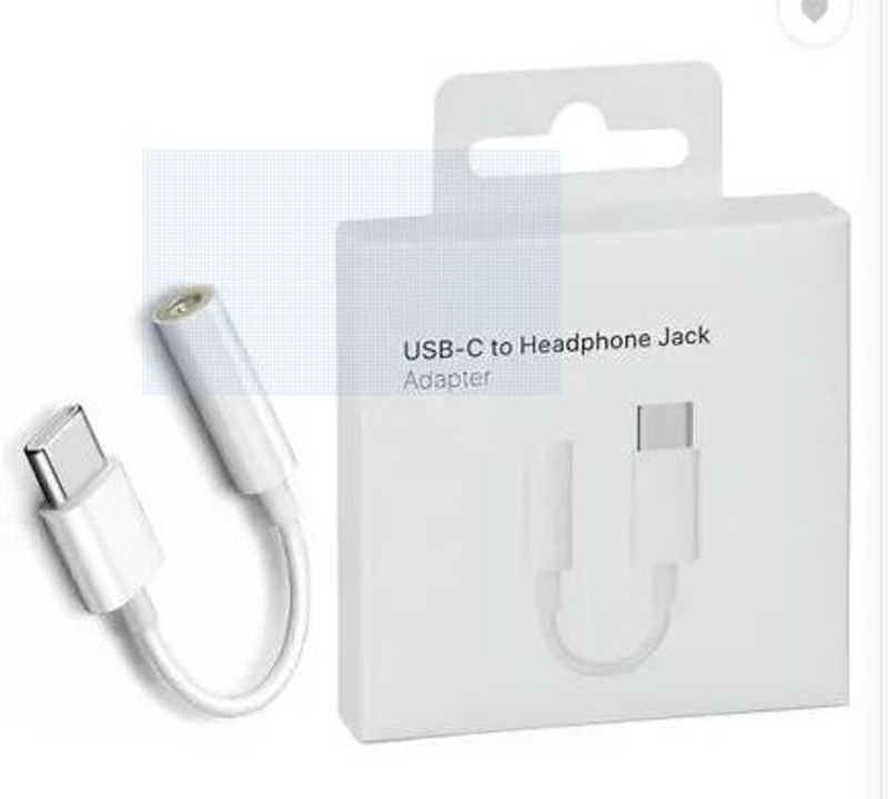 NETLINK White USB C to 3.5 mm Headphone Jack Adapter Phone Converter(iPhone 17, 16, 15, Pixel, Galaxy S25 S24 Ultra)