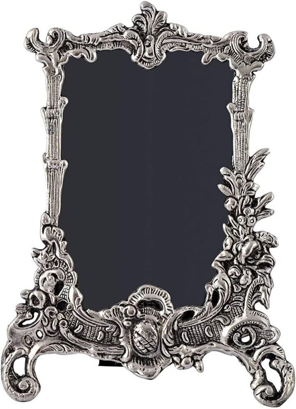 Ansh Handicrafts Mirror-01 0.22 inch 0(Silver)