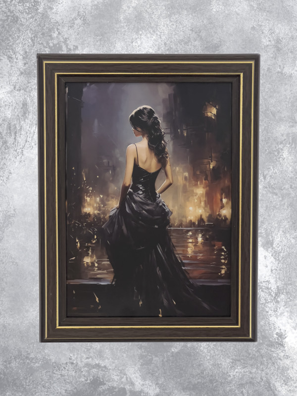 photoframe dark brown Photo Frame 5.6 inch 0(Dark Brown)