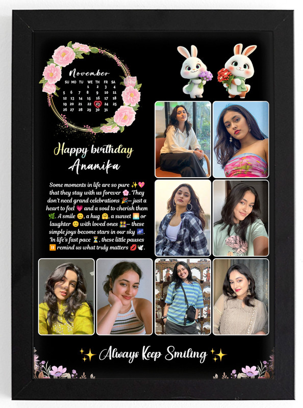 RK Gift Creations 8000914121_1 12 inch Frame(Black)