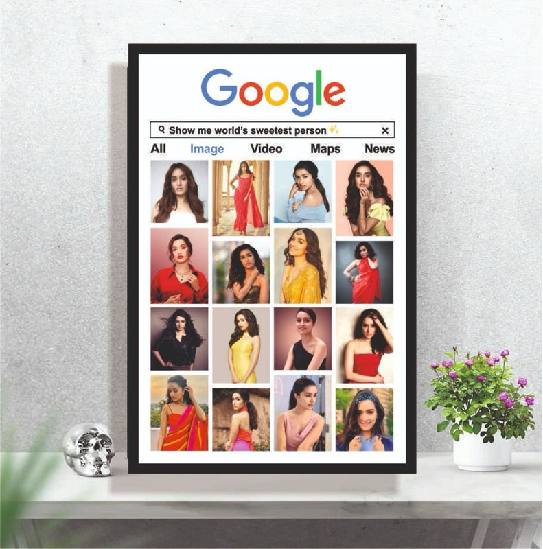 Envision google photo frame 12 inch  Photo Frame(Multicolor)