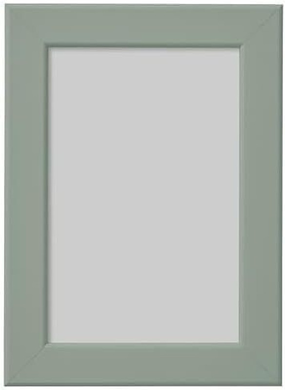 IKEA FISKBO Frame, light grey-green, 10x15 cm (4x6 ") 6 inch  Photo Frame(Green)