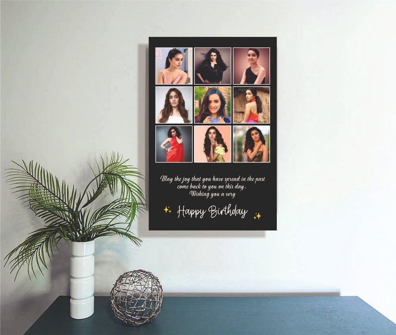 Envision Creation birthday photo frame 9 pic 8 inch  Photo Frame(Black)