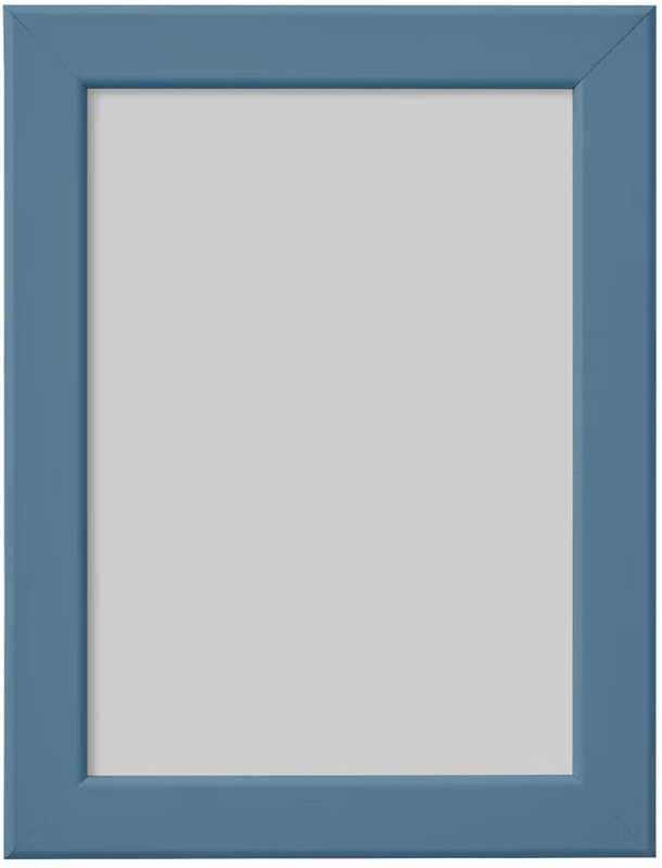 IKEA FISKBO Frame, dark grey-blue, 13x18 cm (5x7 ") 8 inch Normal(Dark Grey&Blue)