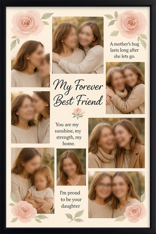 Metaverse Home Decor Customized Gifts for Mother | Photo Frame | Personalized Gift for Mother | Decor 12 inch Personalized Gifts for Mother | Decor, Customized Gifts for Mother | Photo Frame(Customized Photo Frame For Mother)