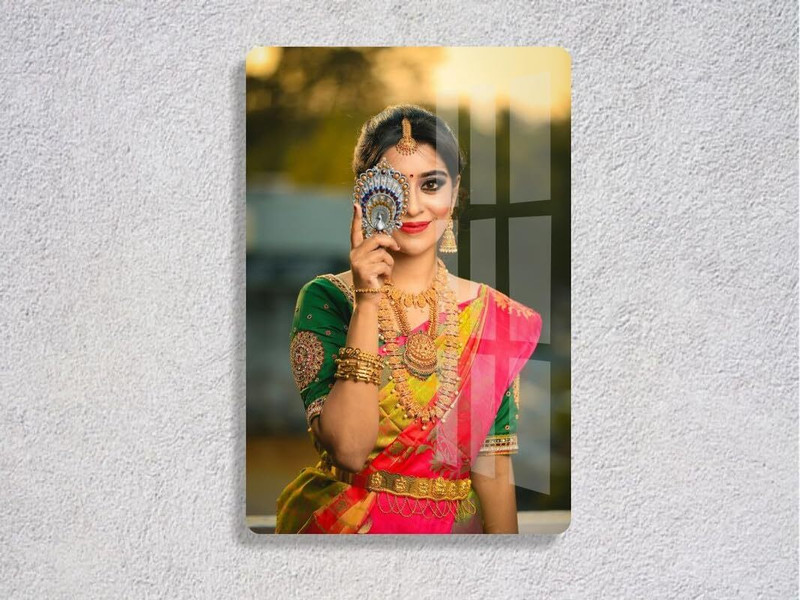 vectopic Clear Acrylic Wall Mount Frameless Rectangular Picture Photo Poster Frame 12 inch Poster(Multicolor)