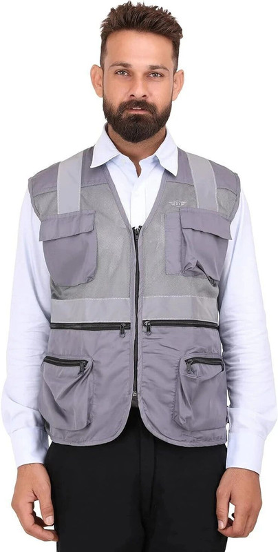 Club Twenty One L Photographer Vest(Grey)