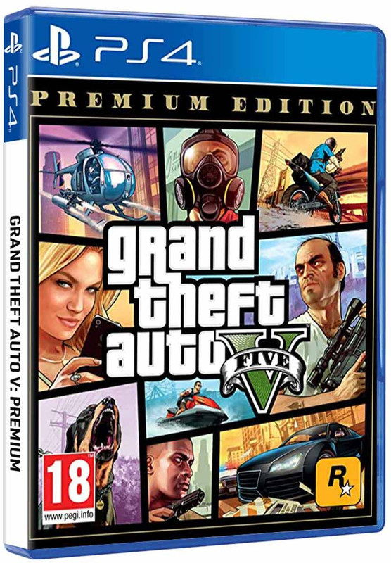 PS4 GTA V (Premium Edition)(for PS4)